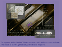 Tablet Screenshot of eigenes-wasserzeichen.com